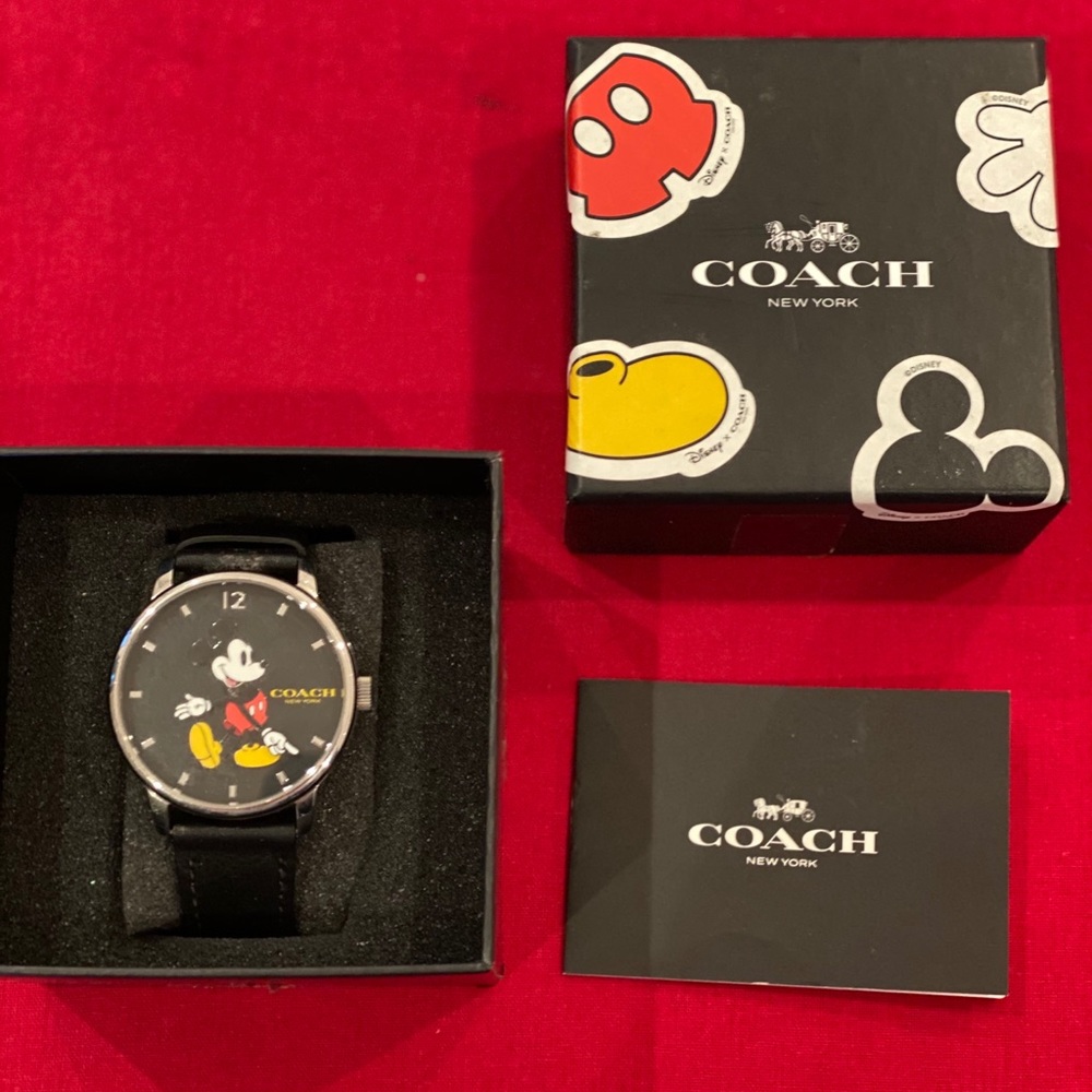Coach Disney watch